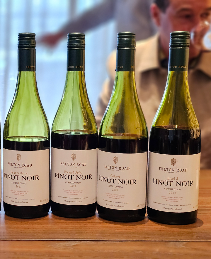 Past Event: A 20 year Pinot Noir Journey with Felton Road's Blair Walter.