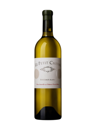 Chateau Cheval Blanc, Petit Cheval, Sauvignon Semillon, Bordeaux, France, 2019