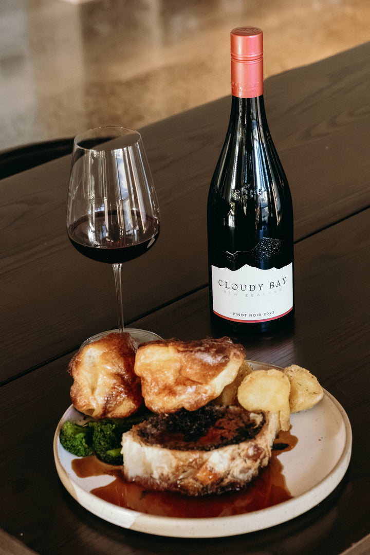 The Wine Room's Proper Sunday Roast with Cloudy Bay