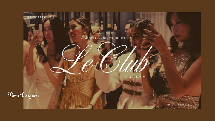 Past Event: Le Club Wine Room - Friday 26 September