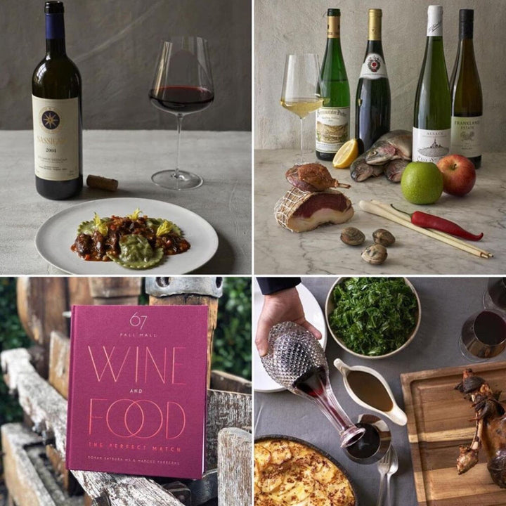 Wine and Food 'The Perfect Match' -  An expert guide by 67 Pall Mall - Book